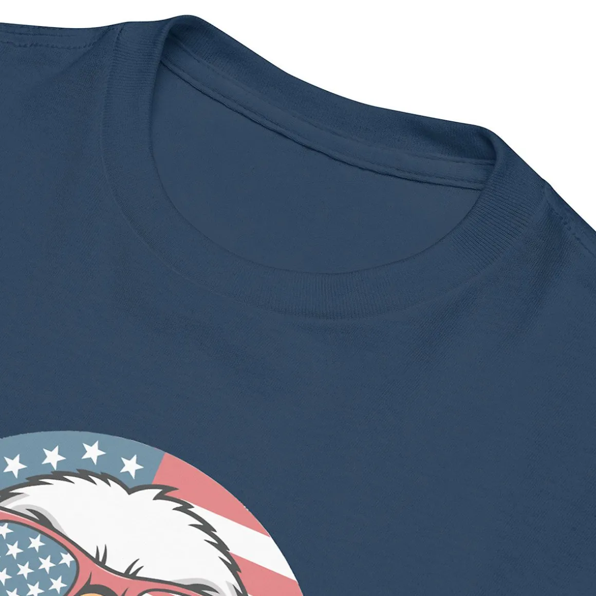 Eagle with Sunglasses Kids Navy T-Shirt