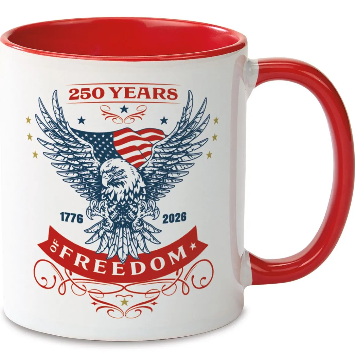 Eagle 250 Years of Freedom Mug