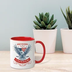 Eagle 250 Years of Freedom Mug