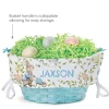 Easter Basket with Bunny Personalized Liner