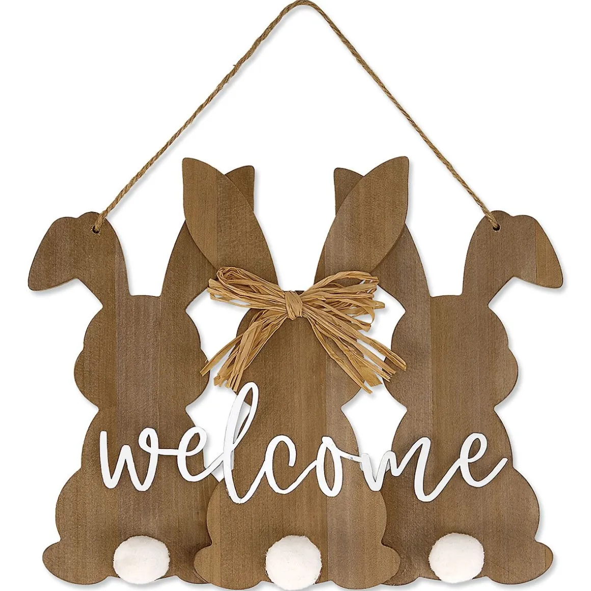 Easter Bunnies Wall Hanger