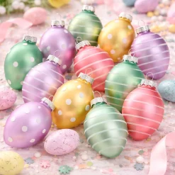 Easter Egg Pastel Ornaments