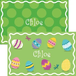 Easter Eggs Personalized Easter Placemat