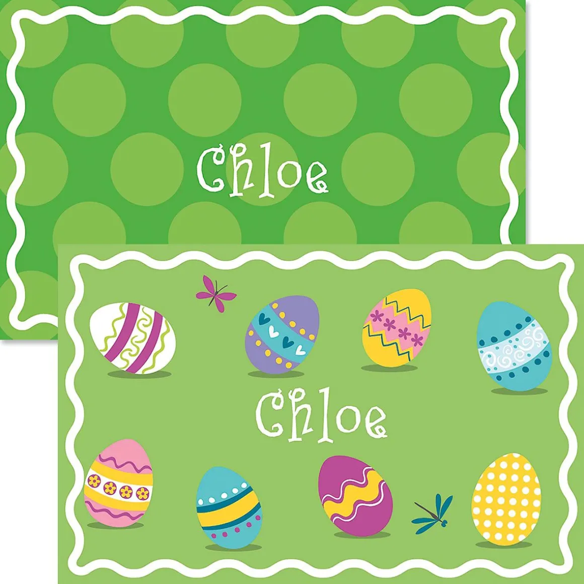 Easter Eggs Personalized Easter Placemat