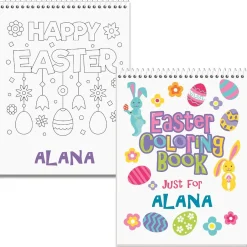 Easter Personalized Coloring Book