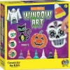 Easy Sparkle Halloween Window Art