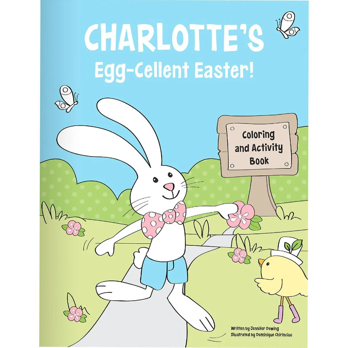 Egg-cellent Easter Personalized Coloring Book & Sticker Set