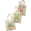 Egg-Hunter Easter Personalized Canvas Totes