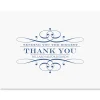 Elegant Personalized Thank You Cards