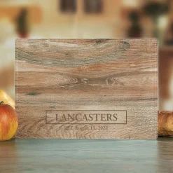 Established Personalized Glass Cutting Board