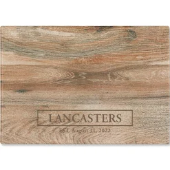 Established Personalized Glass Cutting Board