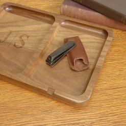 Executive Nail Clippers in a Personalized Leather Case