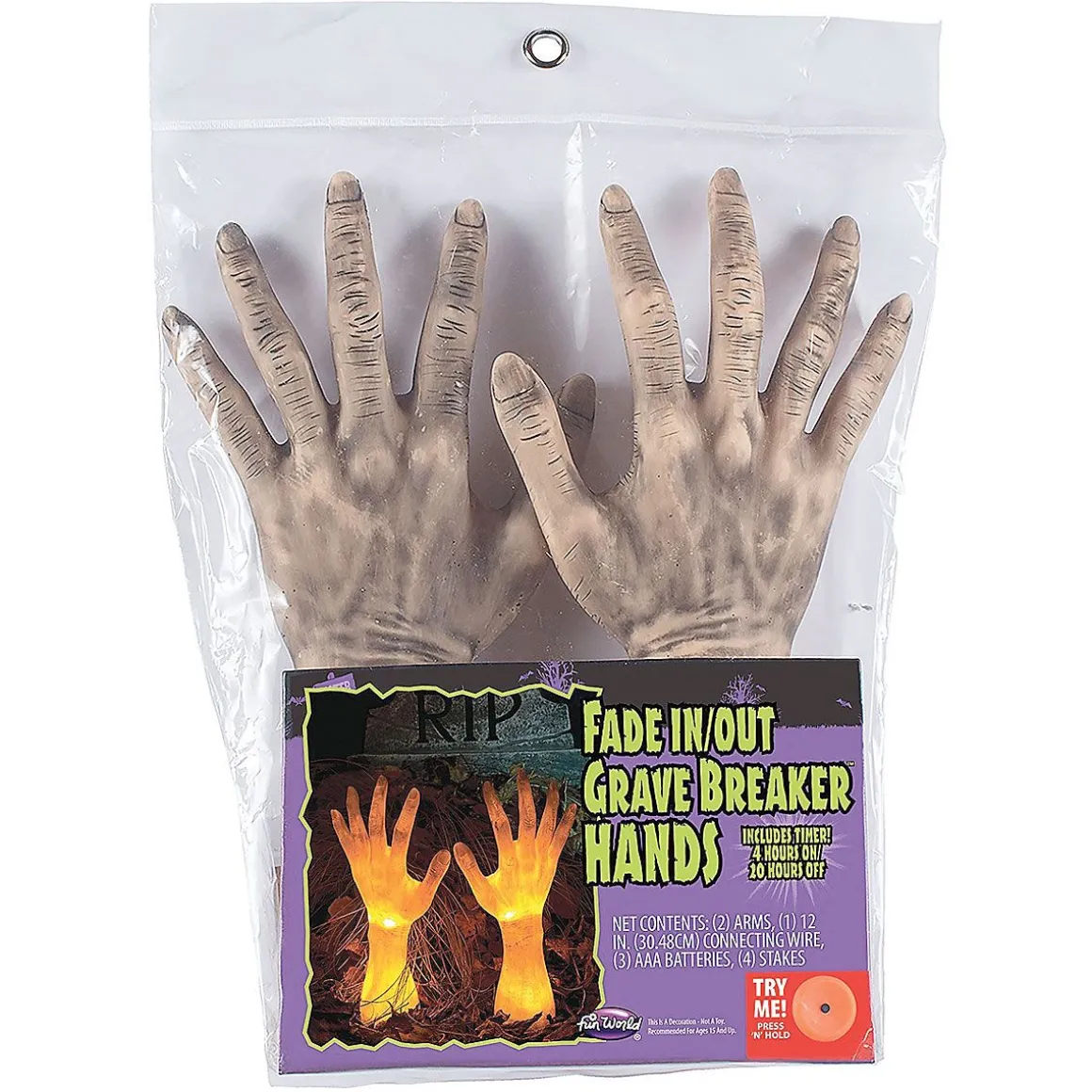 Fade In and Out Grave Breaker Hands
