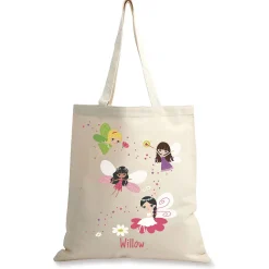 Fairy Personalized Canvas Tote