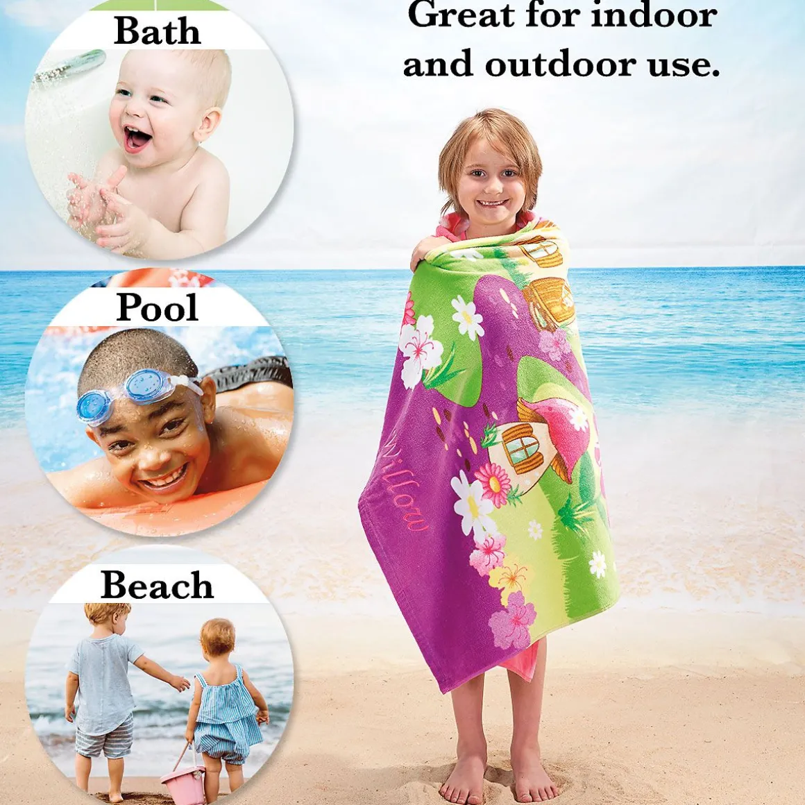 Fairy Personalized Towel
