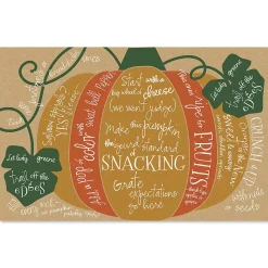 Fall Charcuterie Cheat Double-Sided Placemat