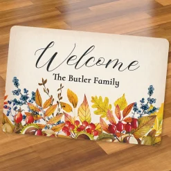 Fall Personalized Doormat