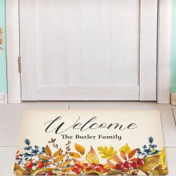 Fall Personalized Doormat