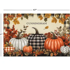 Fall Splendor Paper Personalized Placemat Pad