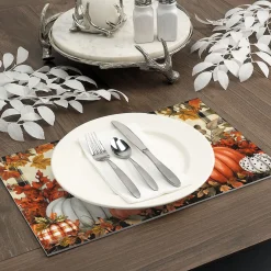 Fall Splendor Paper Personalized Placemat Pad