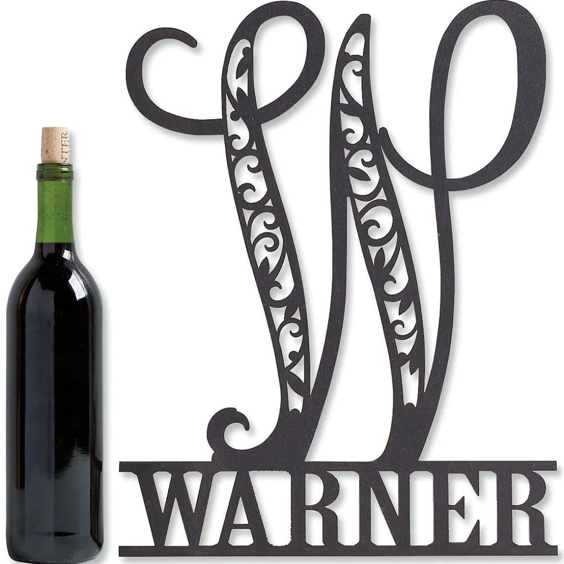 Family Name & Initial Personalized Wooden Plaque