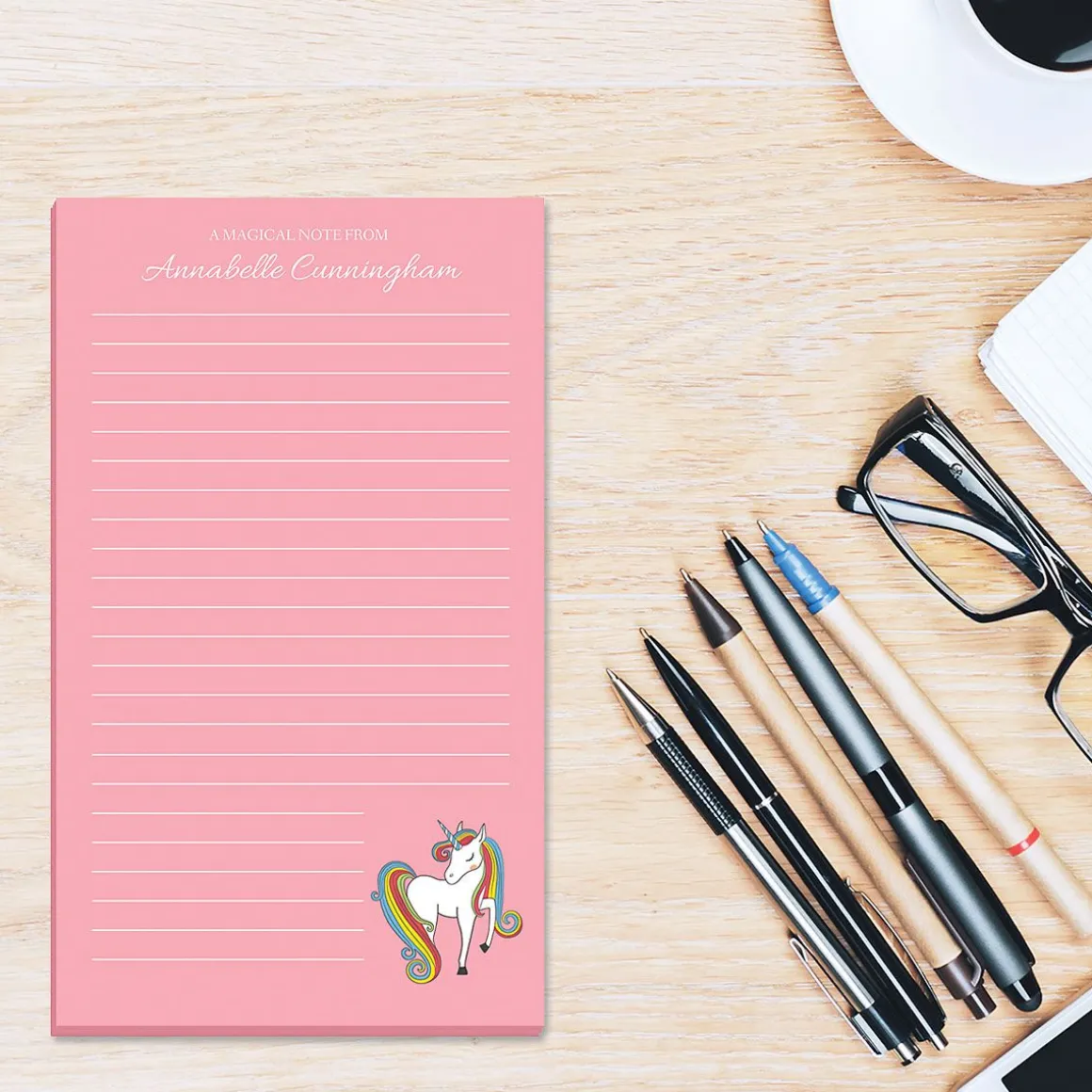 Fantasy Unicorn Note Pad