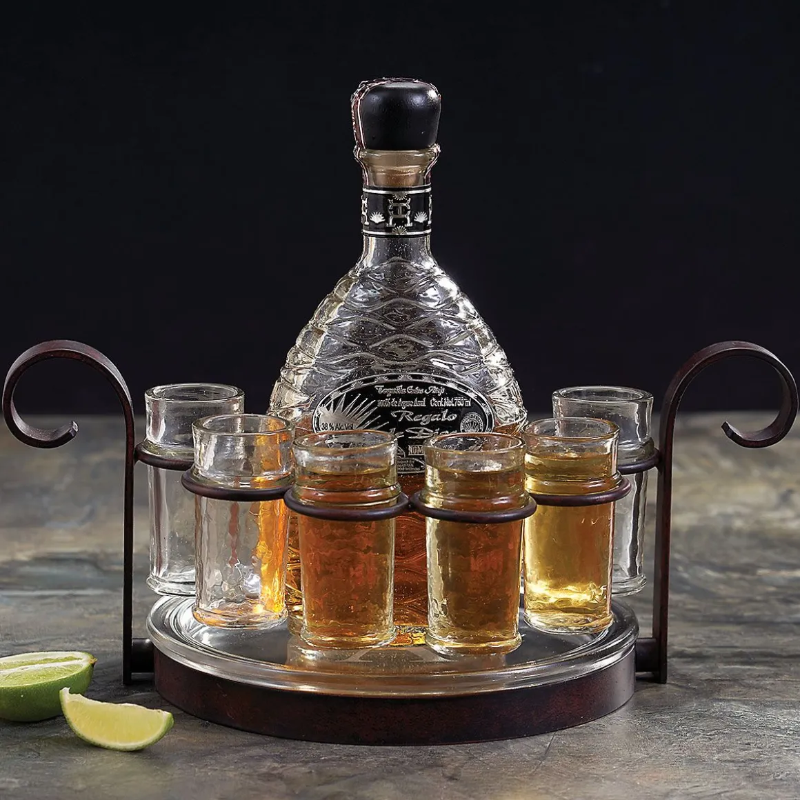 Fiesta 6 Shot Personalized Tequila Set