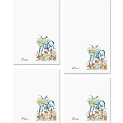 Floral Bike Notepads