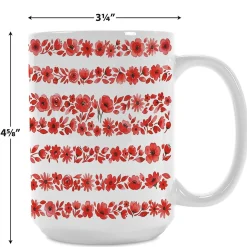 Floral Flag Mug