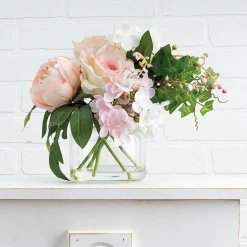 Floral Peony Vase