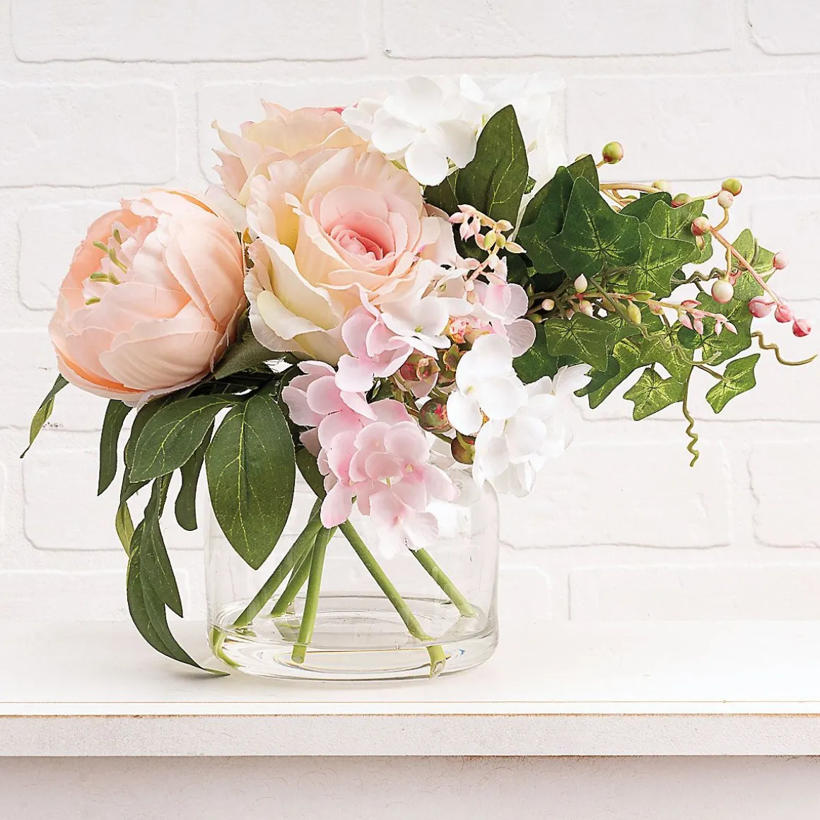 Floral Peony Vase