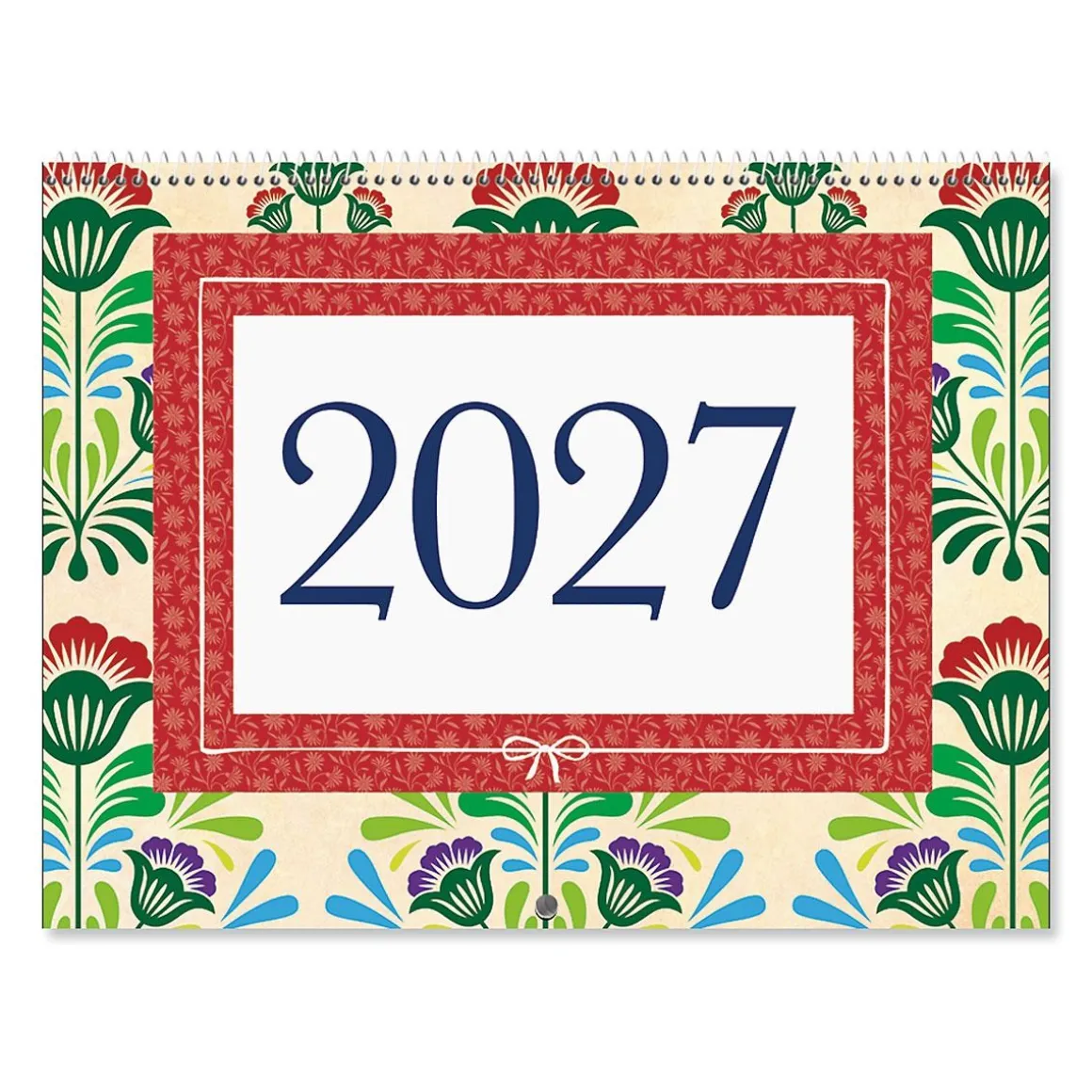 2027 Floral Photo Calendar