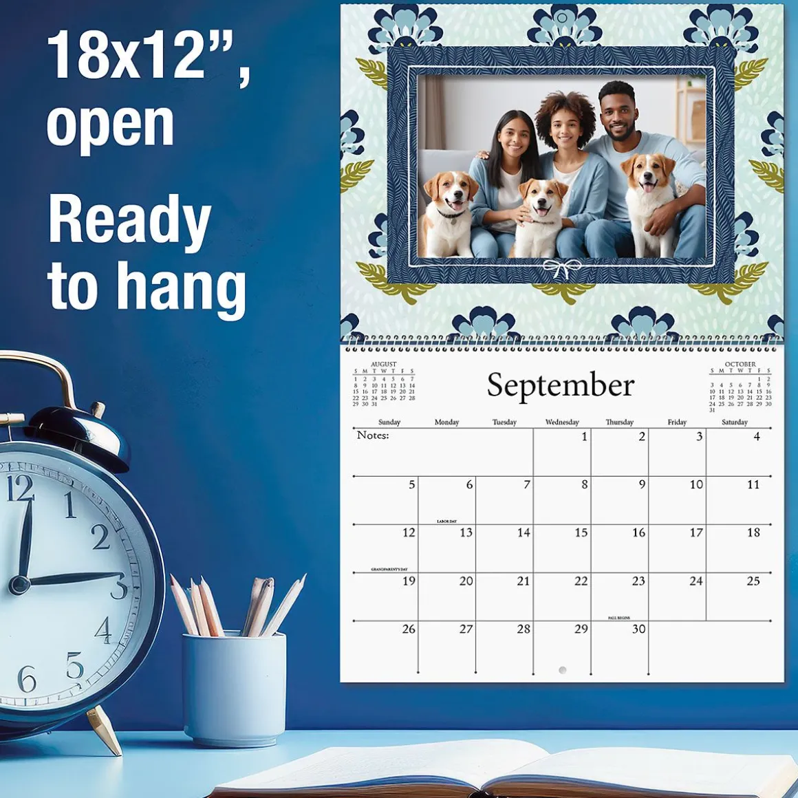 2027 Floral Photo Calendar