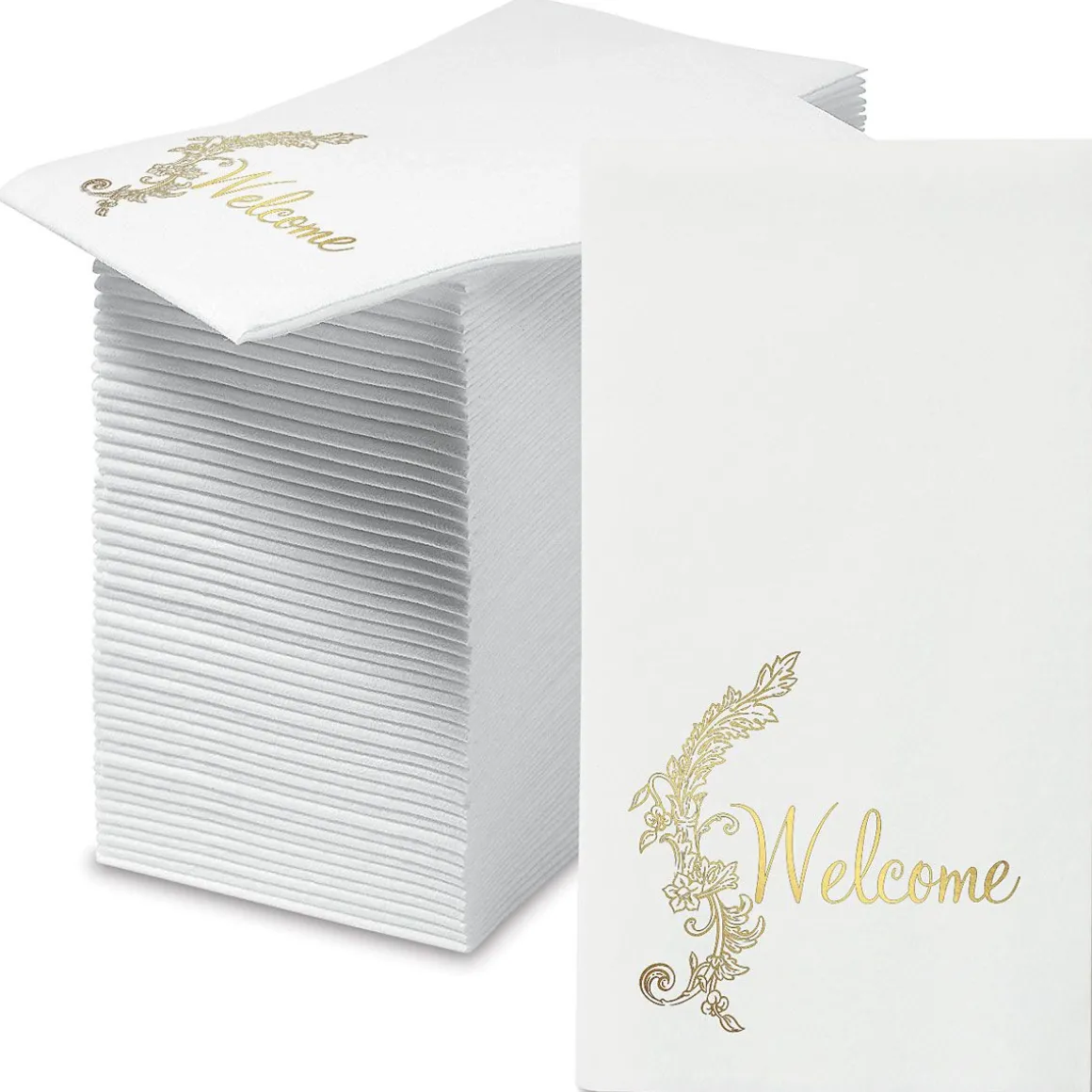Flourish Foil Disposable Hand Towels