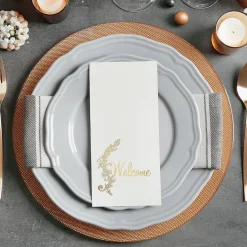 Flourish Foil Disposable Hand Towels