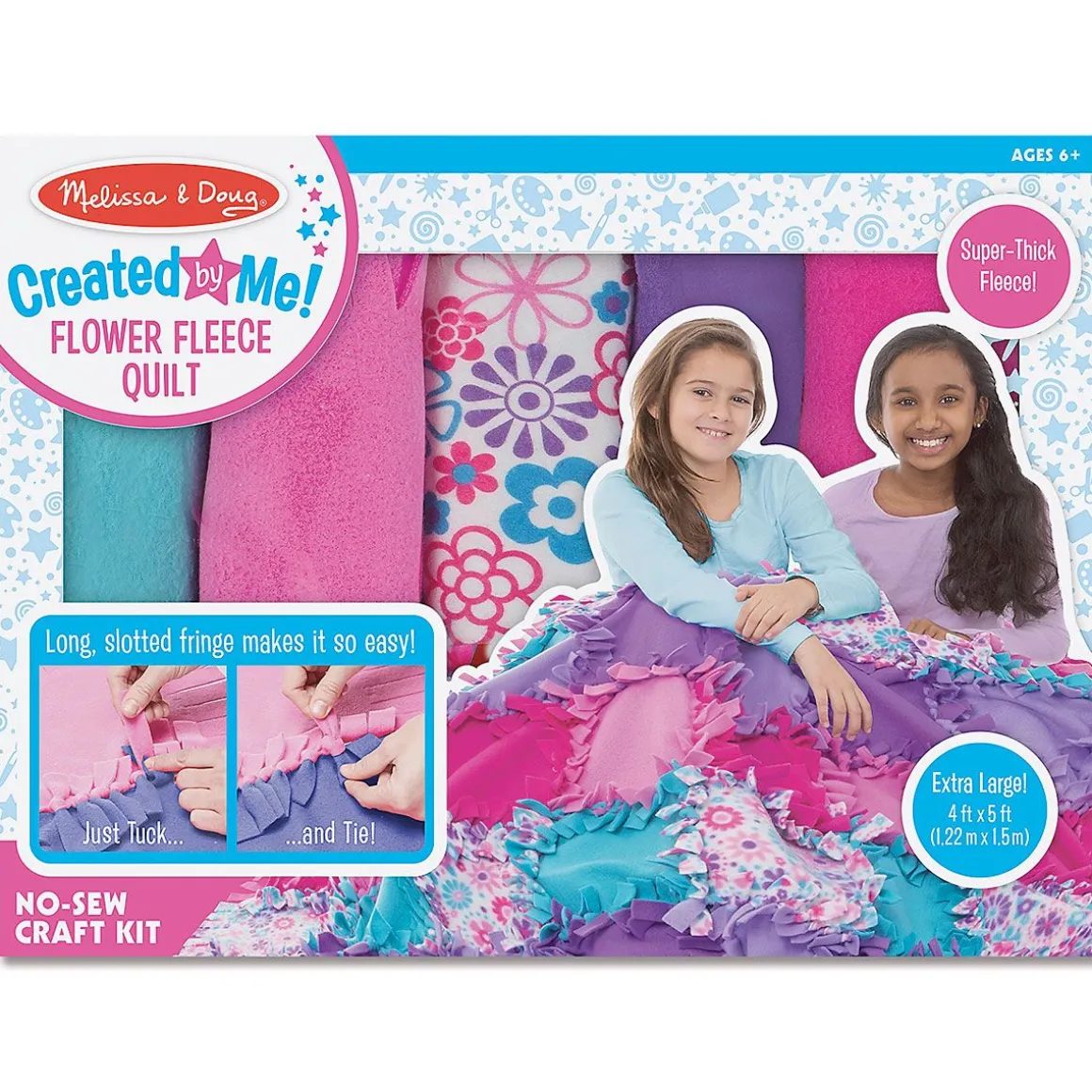 Flower Fleece Quilt-Making Set by Melissa & Doug®
