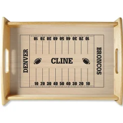 Football Tailgate Personalized Serving Tray