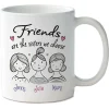 Friends Are the Sisters Personalized Mug