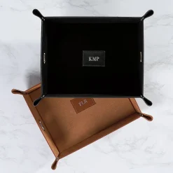 Genuine Leather Monogrammed Throwalls