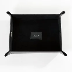Genuine Leather Monogrammed Throwalls
