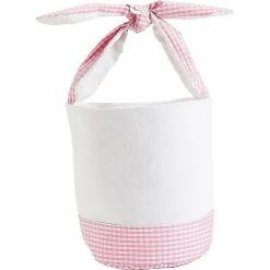 Gingham Personalized Easter Baskets