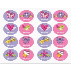 Girls Personalized Kids' Labels