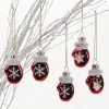 Glass Mittens Ornaments