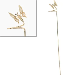 Gold Butterfly Plant Stake
