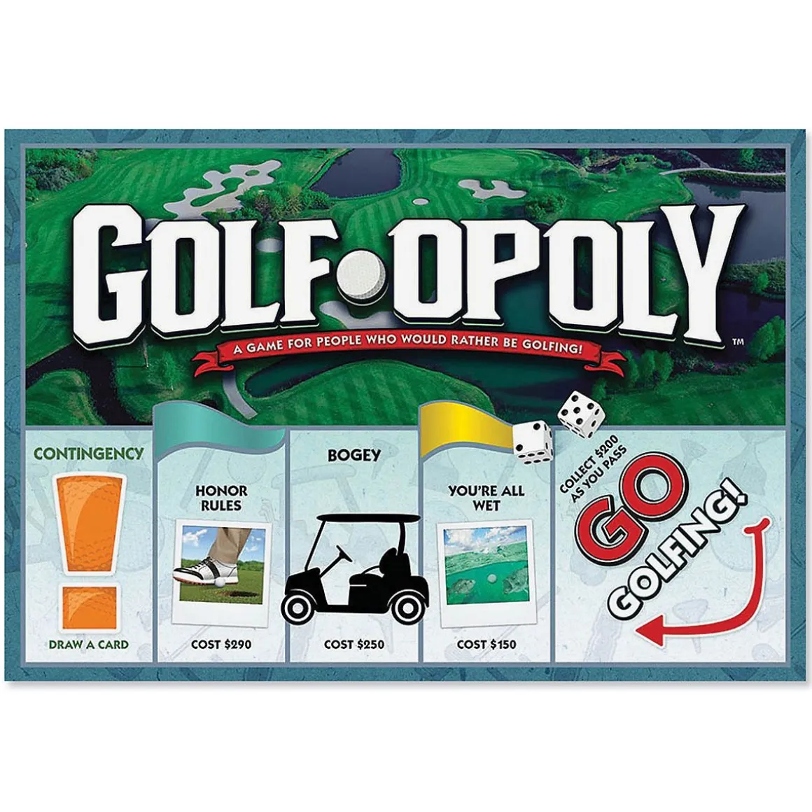 Golf-Opoly Board Game