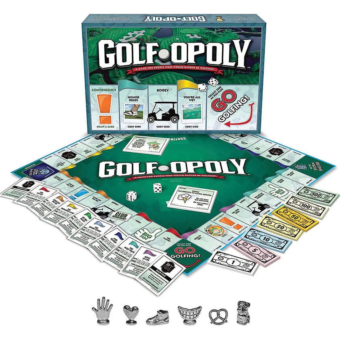Golf-Opoly Board Game