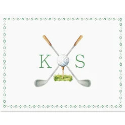 Golf Personalized Note Cards