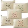 Golf Personalized Small Canvas Zip Pouch