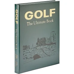 Golf: The Ultimate Book Personalized Green Leather-Bound Book