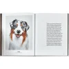 Good Dog Personalized White Leather-Bound Book
